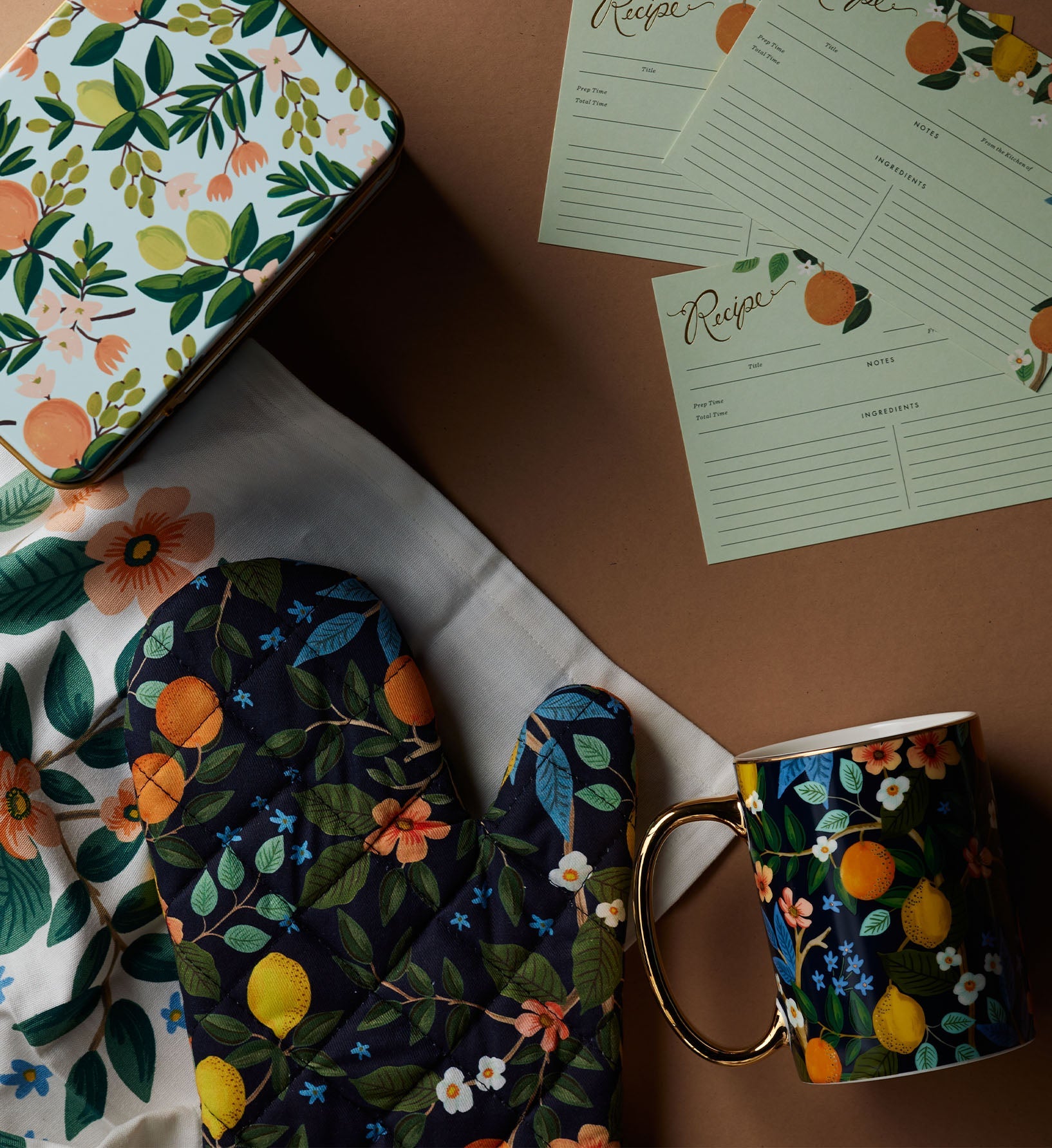 Porcelain Mug - Citrus Grove