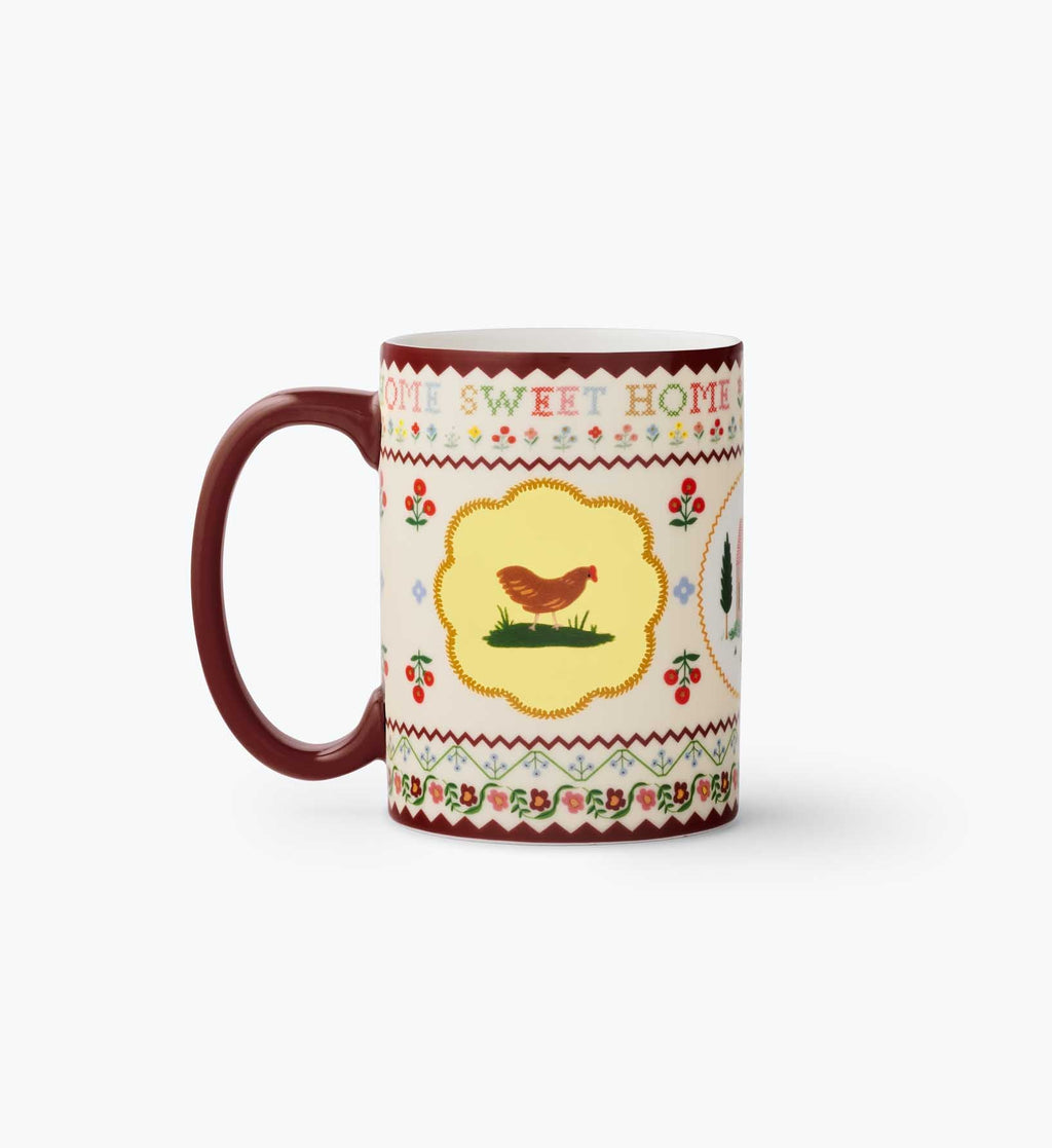 Porcelain Mug - Home Sweet Home