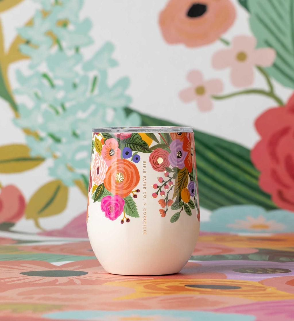 Stemless Wine Cup - Garden Party