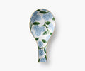 Porcelain Spoon Rest - Hydrangea