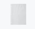 Clear Recipe Sleeve Refills