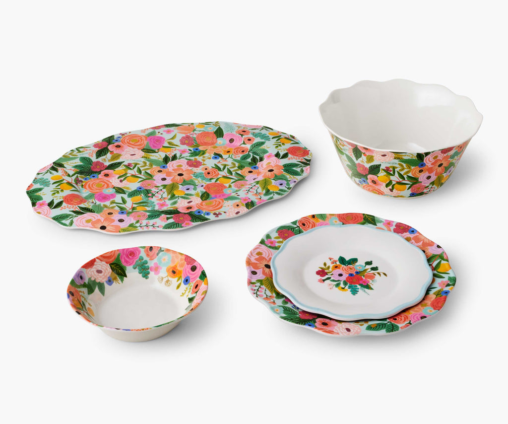 Melamine Assorted Bowls - Garden Party